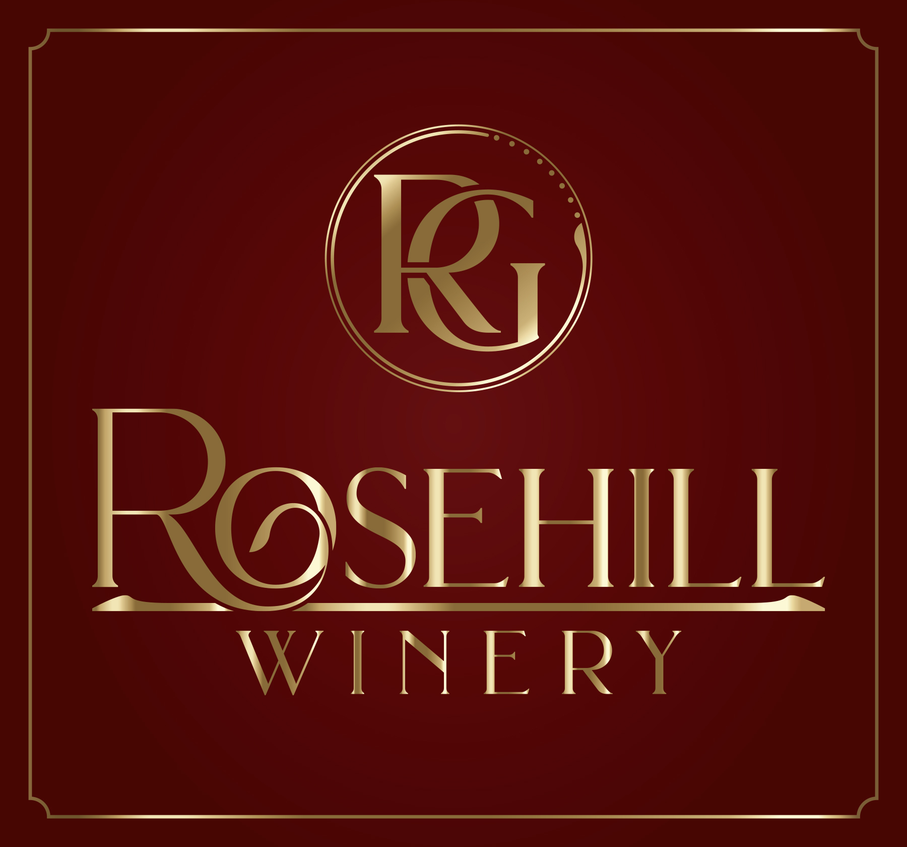 Rosehill Winery and Events Logo (Link to homepage)